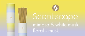 お香　セントスケープ　ミモザ＆ホワイトムスク　30本入