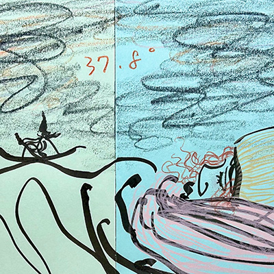 酒粕入り、白子と里芋のグラタン